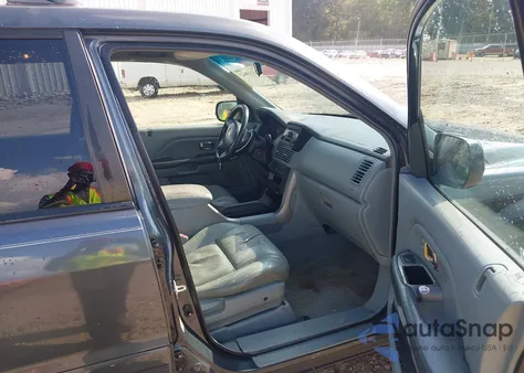 2003 Honda Pilot Ex-L из США, поврежденный, VIN 2HKYF18523H610187